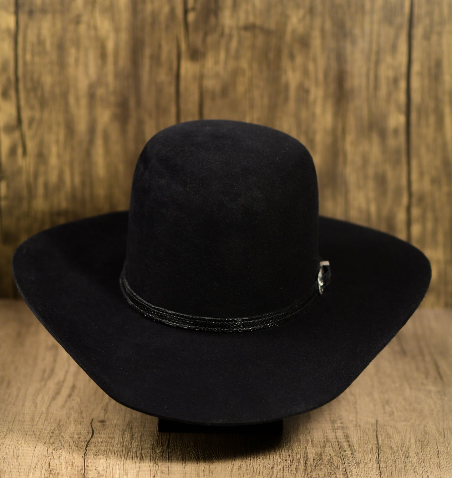 Dark Navy Blue 100X Beaver Fur Cowboy Hat