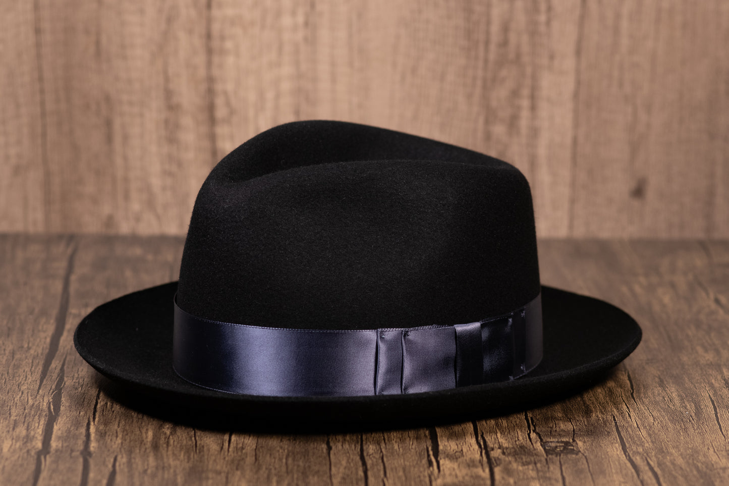 Black Rabbit Fur Fedora